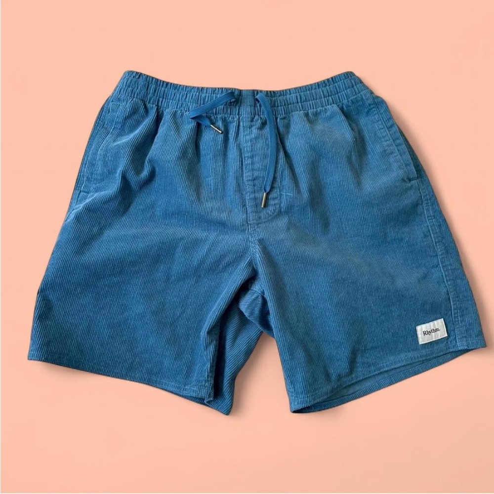 Rhythm Blue Corduroy Shorts